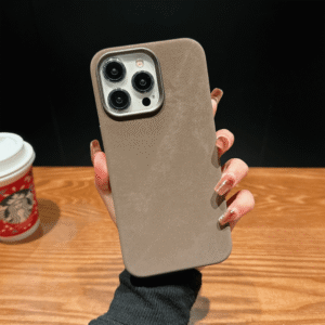 Matte Luxe iPhone Case - Brown